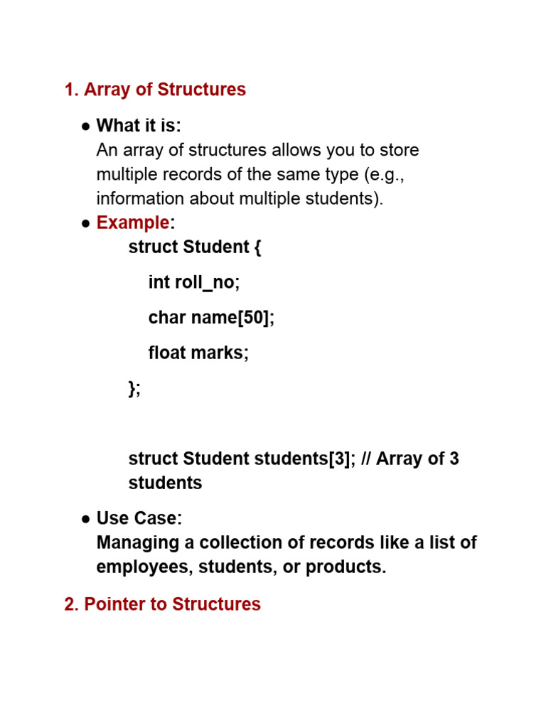 CPPS_struct | PDF | Pointer (Computer Programming) | Computer Programming