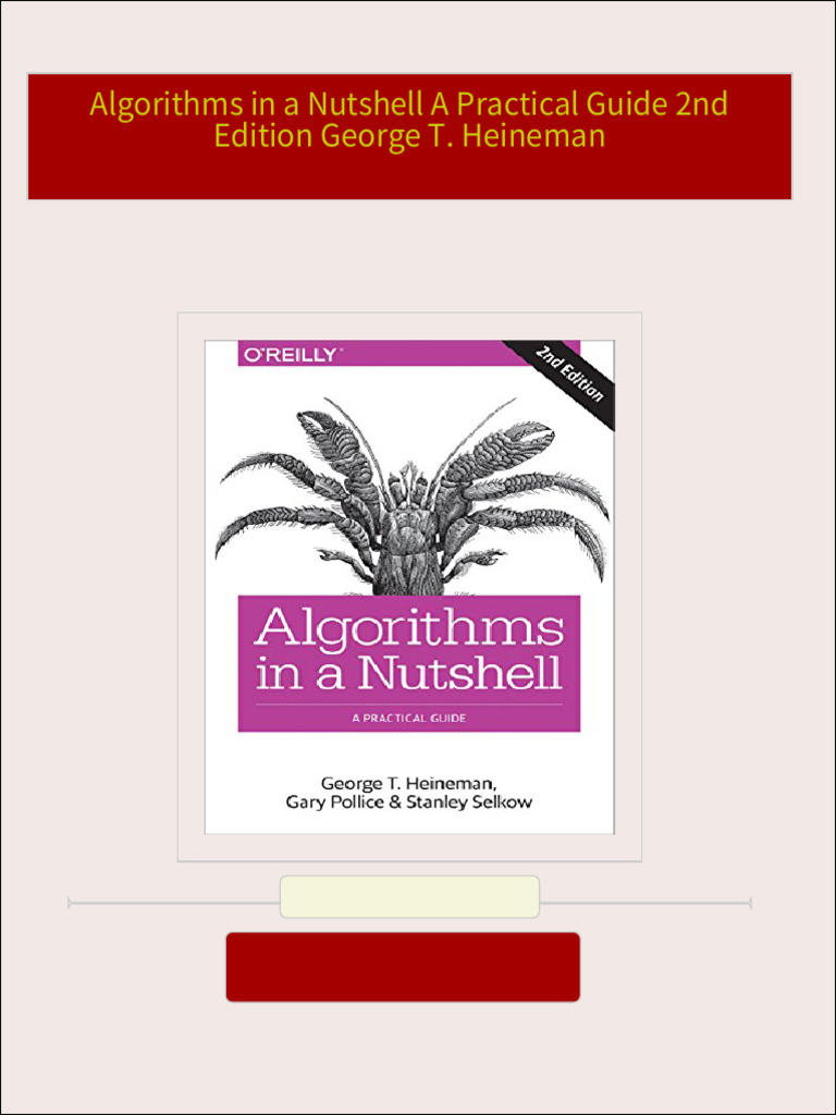 Download ebooks file Algorithms in a Nutshell A Practical Guide 2nd ...