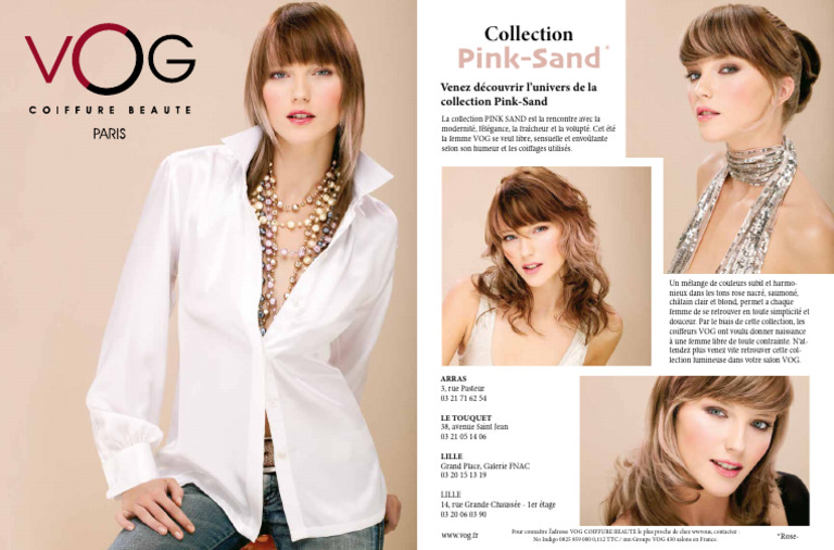 Collection Pink-Sand de VOG Coiffure | PDF