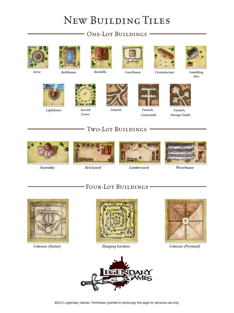 Ultimate Rulership Building Tiles | PDF