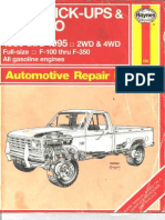 Ford Pick-Ups & Bronco 1980-1995 Manual en