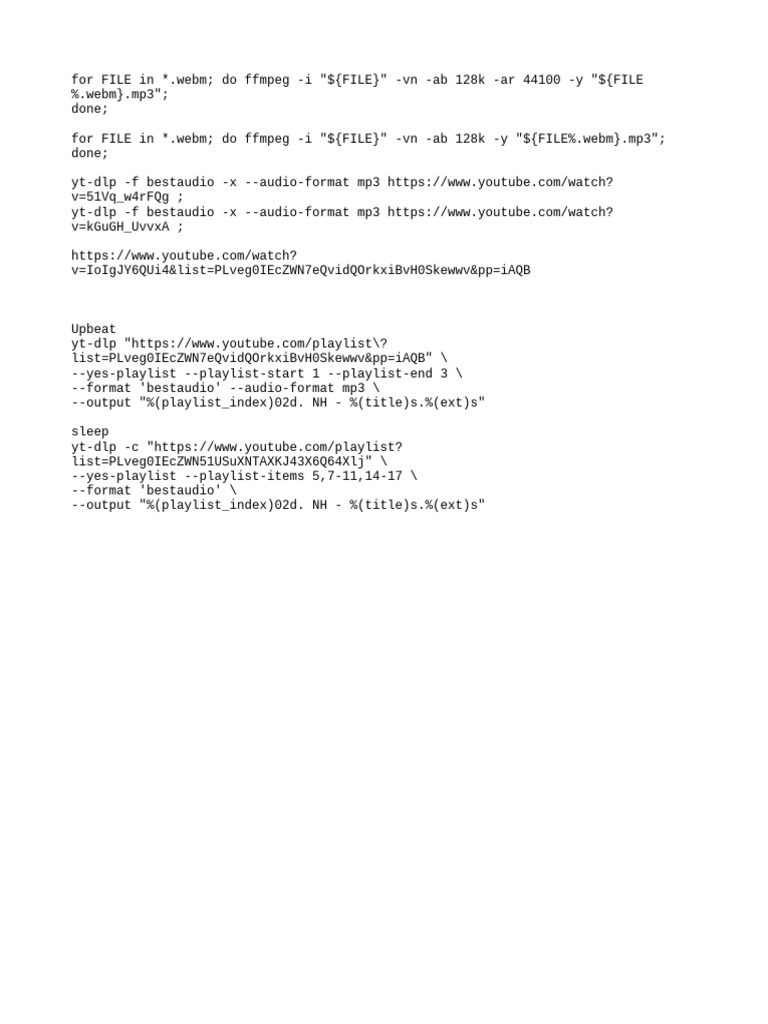 Ffmpeg | PDF