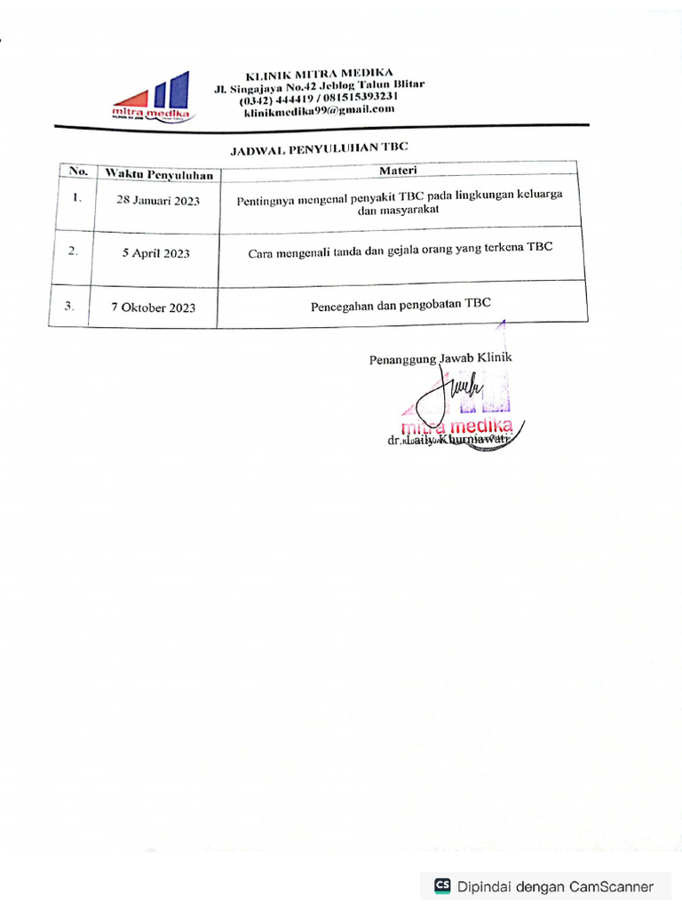 Penyuluhan Tb Pdf