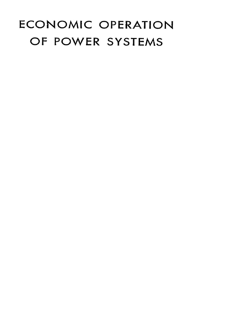 2015.147965.economic Operation of Power Systems | PDF