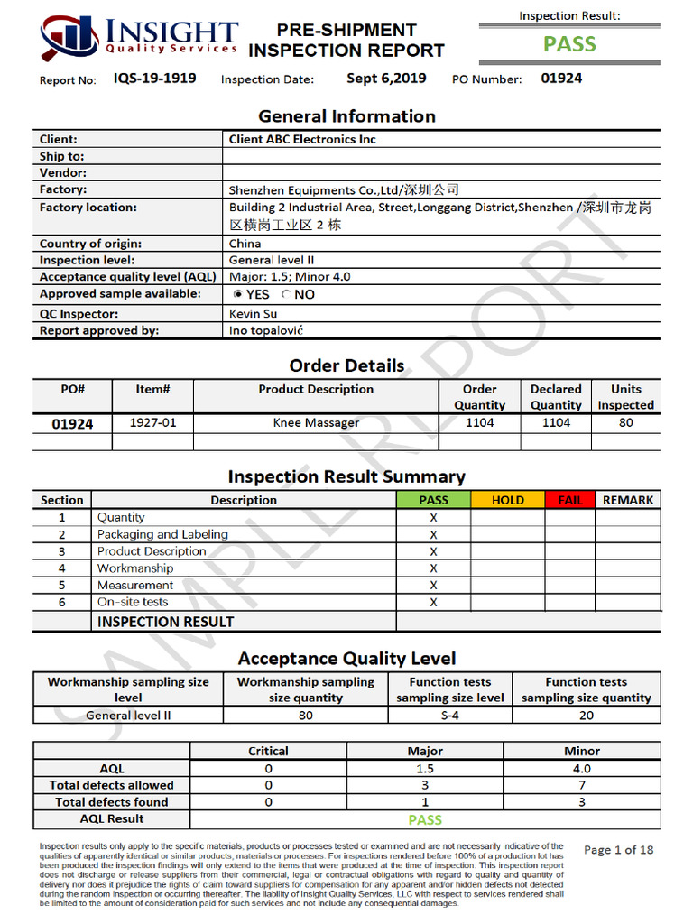 Sample_Pass_Electronic_Inspection_Report_compressed | PDF
