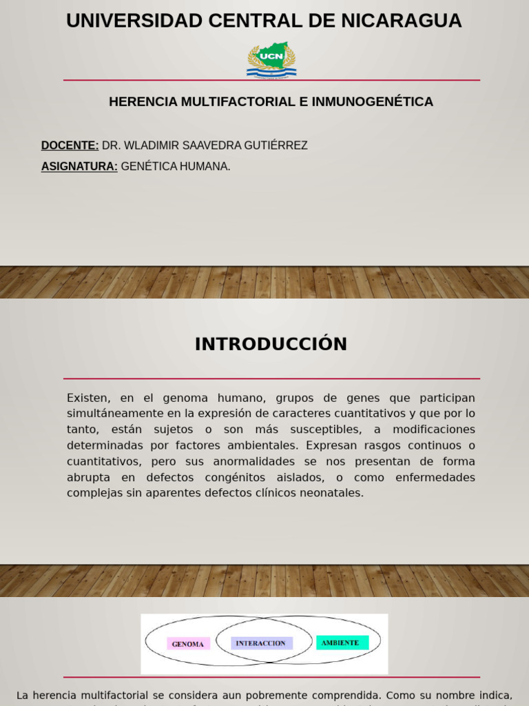 Herencia Multifactorial y Genoma Humano | PDF | Sistema inmune | Anticuerpo