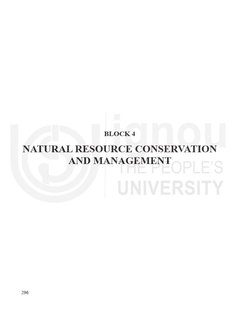 Block 4 | PDF | Sustainability | Resource