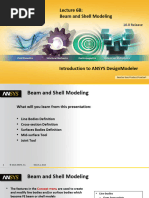 Creating Line Bodies in DesignModeler | PDF | Computing | Software