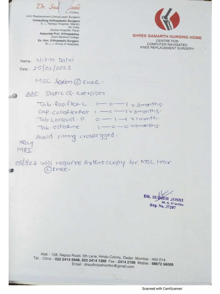 Sample Medical Prescription | PDF