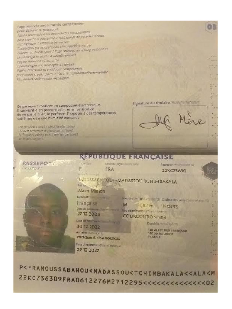 MODIFIER PASSEPORT visual data 3