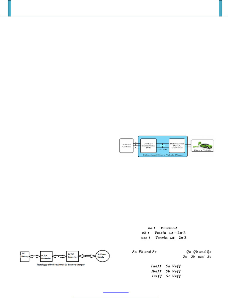 Utilizing A Bidirectional 3 - Phase Electric Vehicle | PDF | Direct ...
