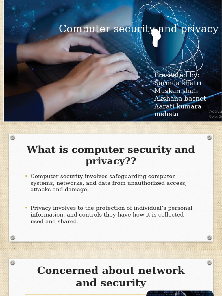 Computer Security & Privacy Guide | PDF | Malware | Password