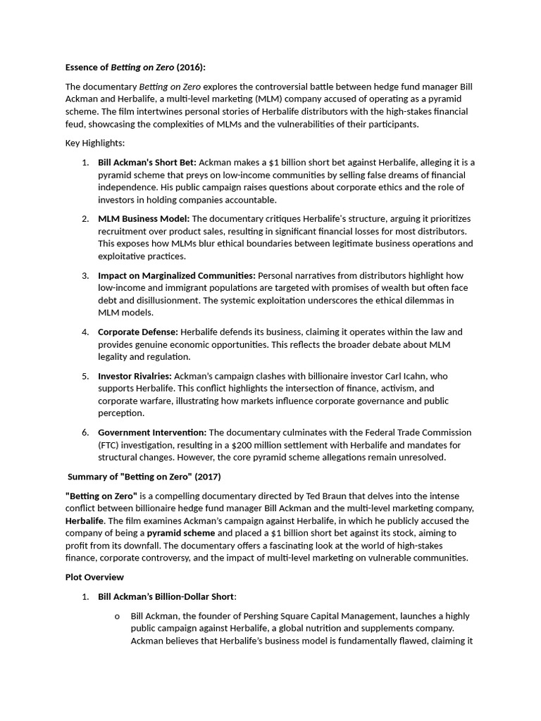 PESM New Works | PDF | Multi Level Marketing | Business