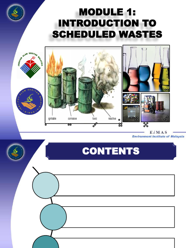 Understanding Scheduled Wastes Management | PDF | Waste Management | Waste