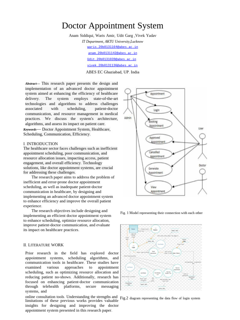Hospital Management System | PDF | Databases | Mongo Db