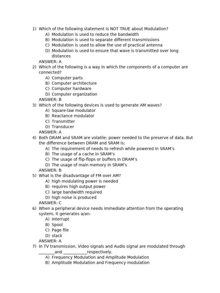 Model Ece 1st Round Pdf