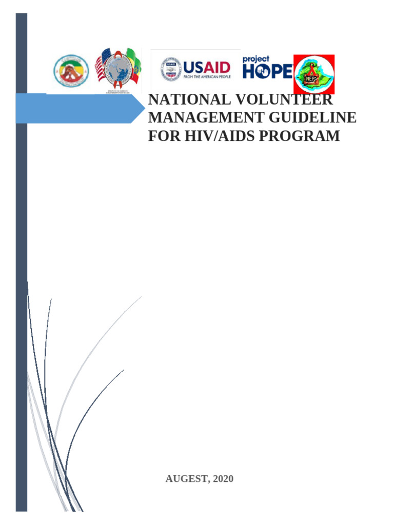 Final National Volunteer Management Guideline For Hiv Program | PDF ...