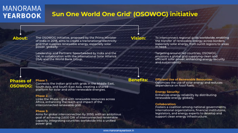 OSOWOG | PDF | Renewable Energy | Electrical Grid