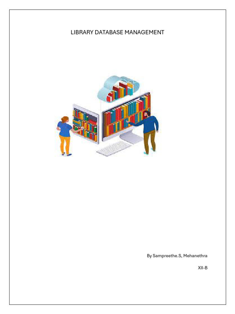 Class 12 Computer Science Project | PDF | Libraries | Comma Separated ...