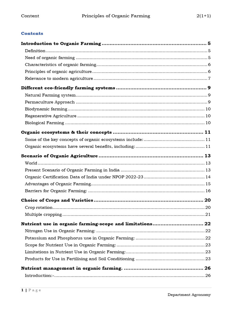 a16304 organic farming | PDF | Organic Farming | Agriculture