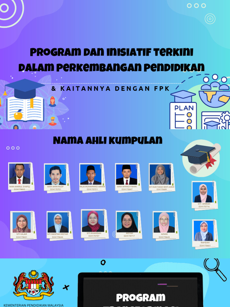 Inisiatif Terkini Pendidikan Malaysia | PDF