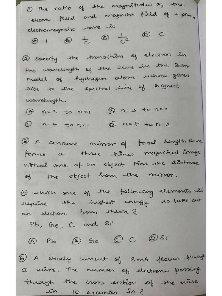 Class 12th Day 9 Secret Assignment | PDF