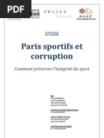 Étude Paris Sportifs Et Corruption