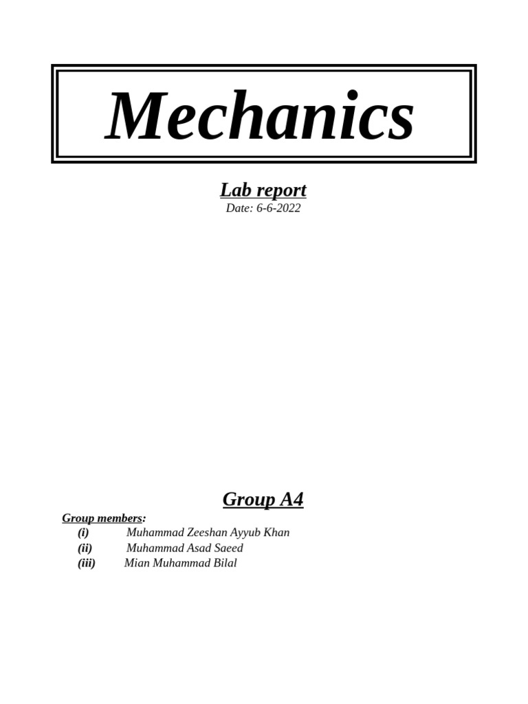 Lab8.kinematics and Coefficient of Friction | PDF | Acceleration | Friction