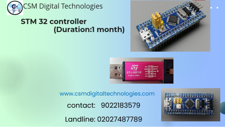 Stm32 Madhuri Mam | PDF