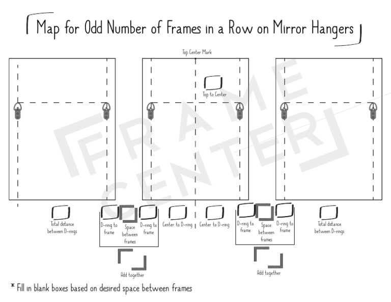 Map for Odd Frame Hanger Setup | PDF