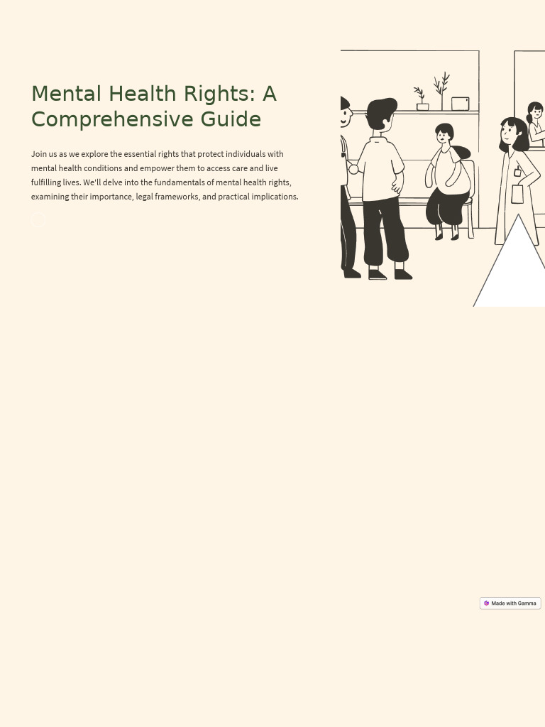 Mental Health Rights: Essential Guide | PDF