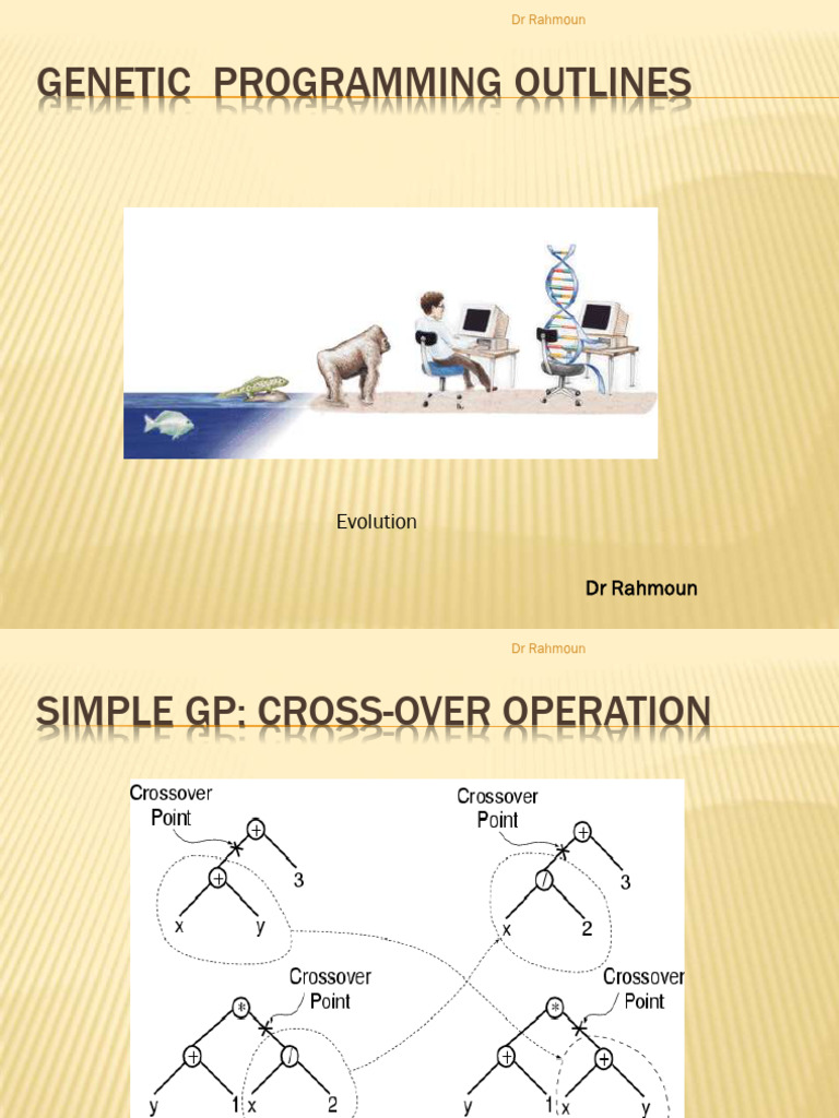 Dr. Rahmoun's Genetic Programming Insights | PDF | Mathematics ...