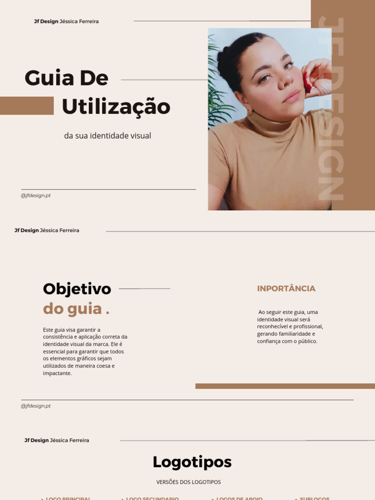 Guia de Identidade Visual JF Design | PDF