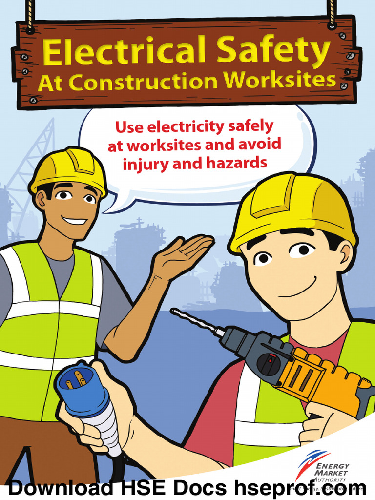 Construction Site Electrical Safety Guide | PDF | Safety | Equipment