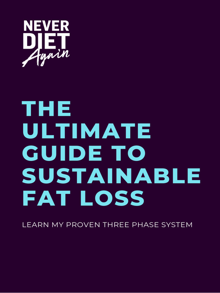 Sustainable Fat Loss For Dieters Pdf Dieting Weight Loss