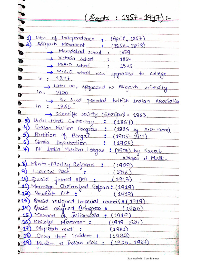 1857-1947 Hand Written | PDF