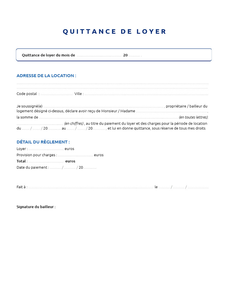 quittance-de-loyer-pdf
