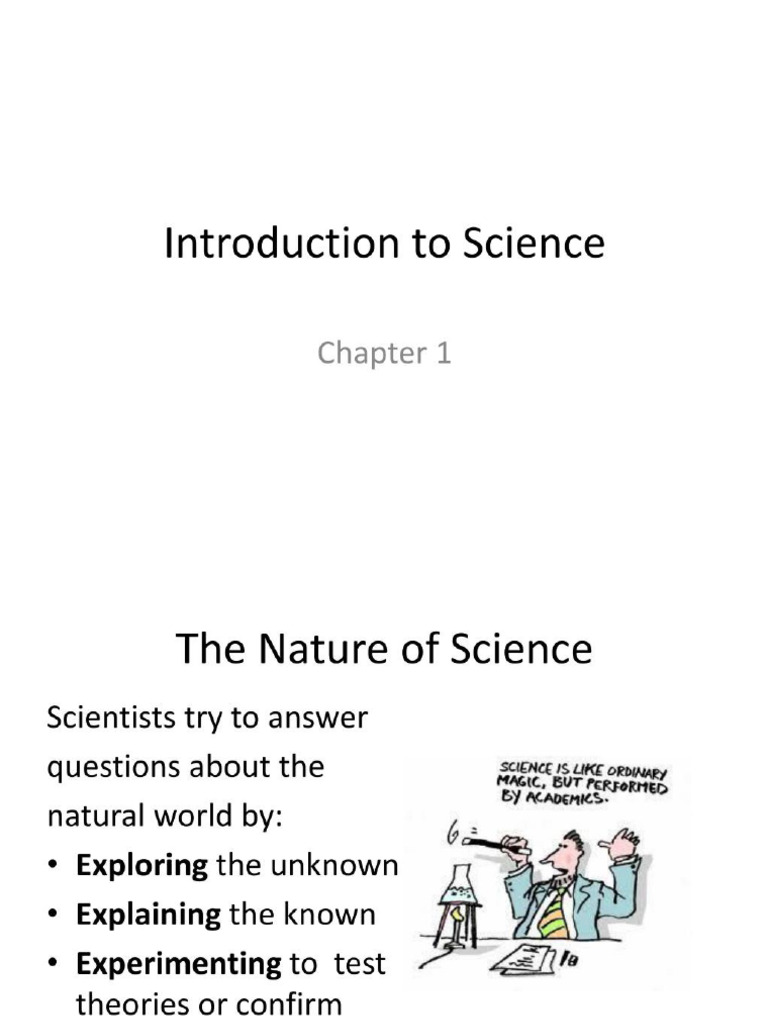 introduction to science | PDF