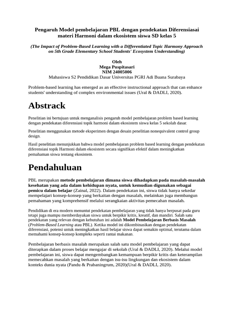The Impact of Problem | PDF