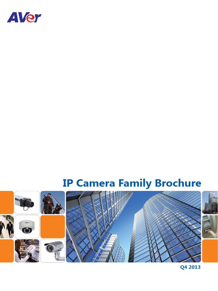 AVer IP Camera Family Overview | PDF | Internet Protocols | Ip Address
