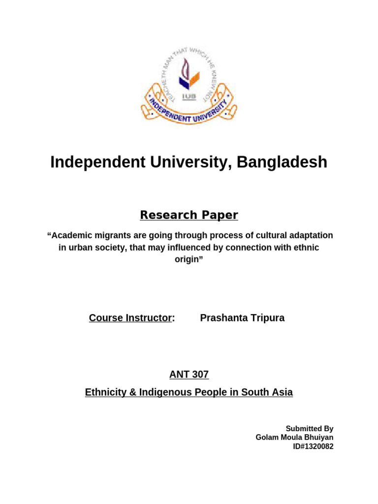 Research On Academic Migration | PDF | Human Migration | Immigration