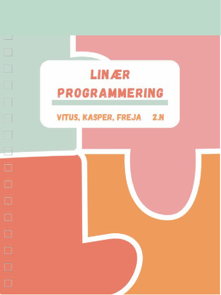 Emneopgave - Line - R Programmering | PDF