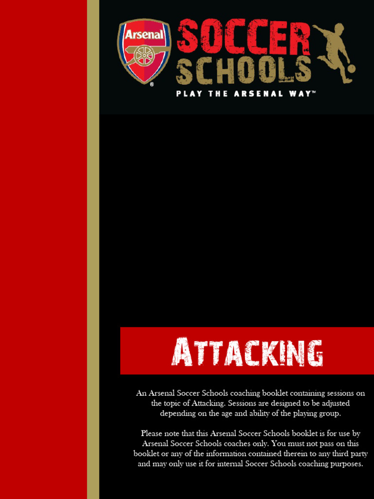 Arsenal Soccer Schools: Attacking Drills | PDF | Forward (Association ...