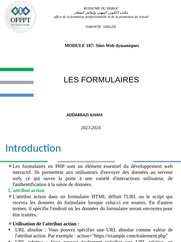 Formulaires HTML et traitement PHP | PDF | Développement de logiciel ...