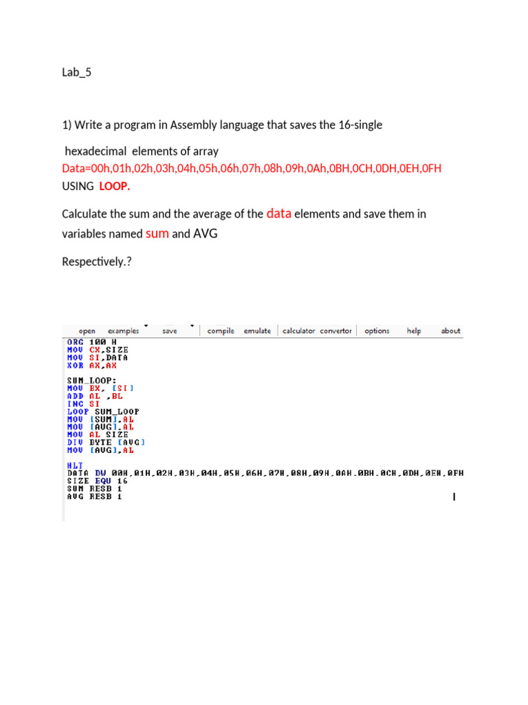 LAB5 | PDF