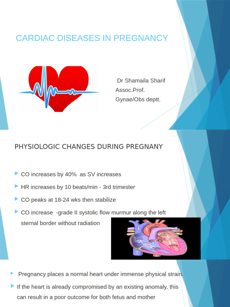Cardiac Disease in Pregnancy | PDF | Pregnancy | Heart