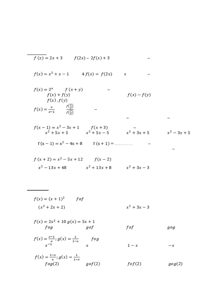Ch - 7(C) Functions (14-4-2024) | PDF