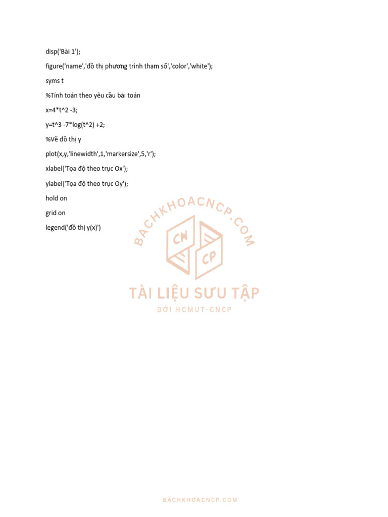 Code-matlab-problem-1 | PDF