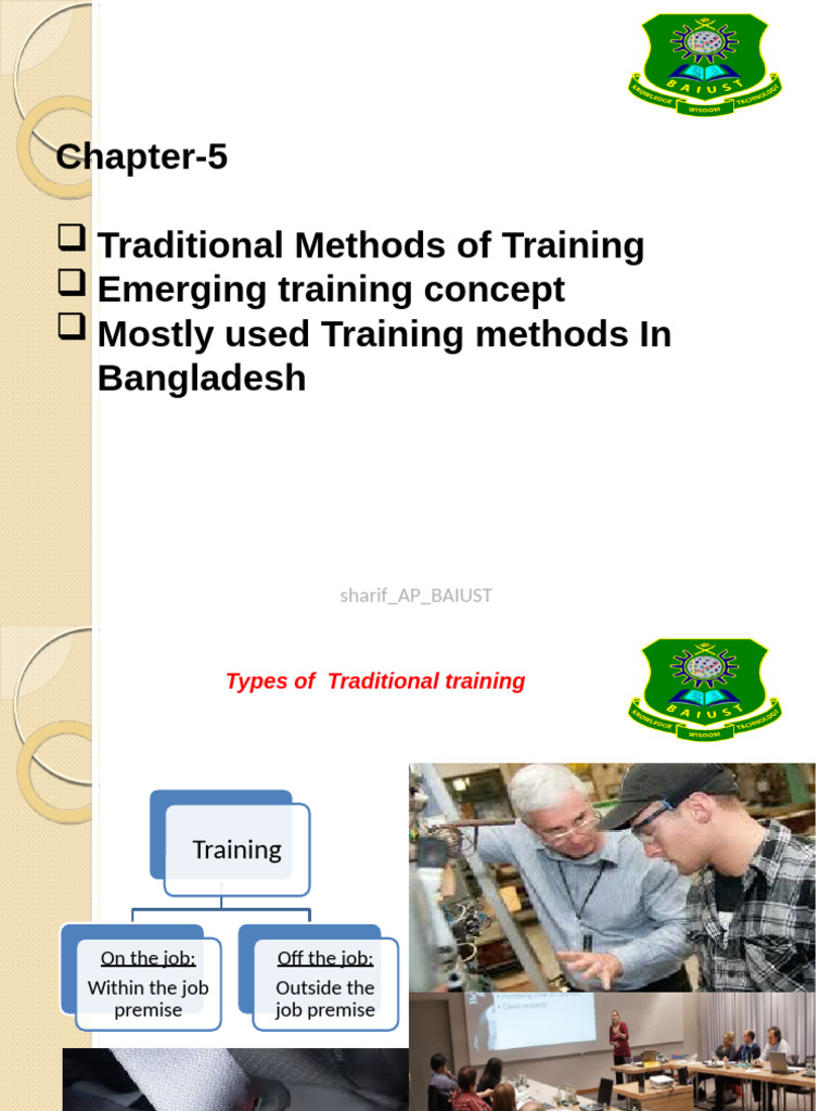 Training Methodschapter 5 | PDF | Distance Education | Educational ...