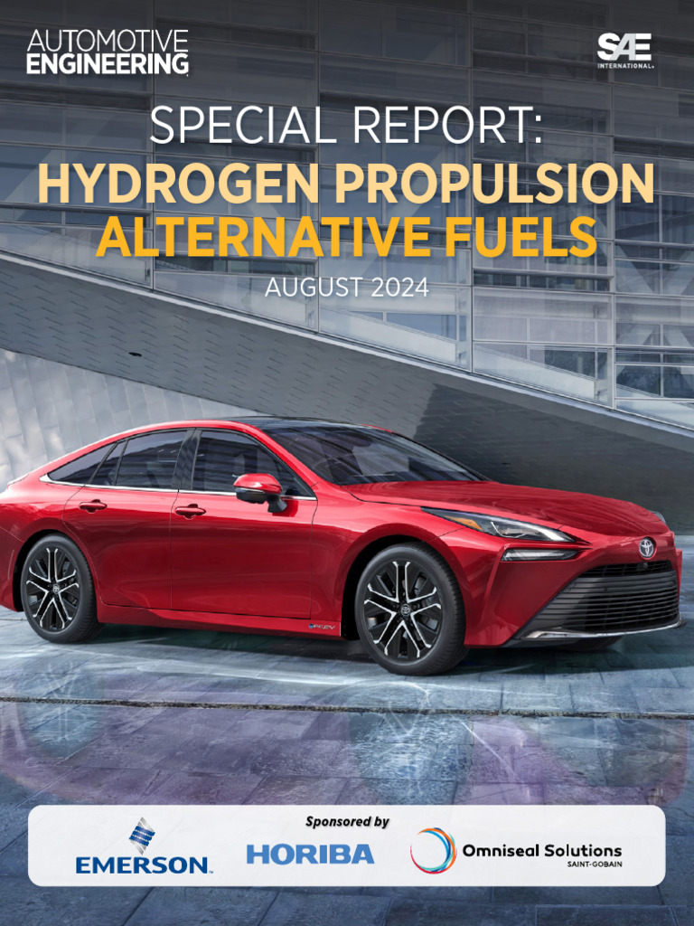 SAE Special Report News Hydrogen Propulsion | PDF | Carbon Capture And ...